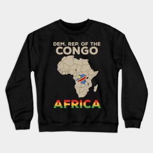 Dep. Rep of the Congo Crewneck Sweatshirt